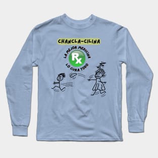 Chancla-Cilina: Lo Cura Todo Long Sleeve T-Shirt